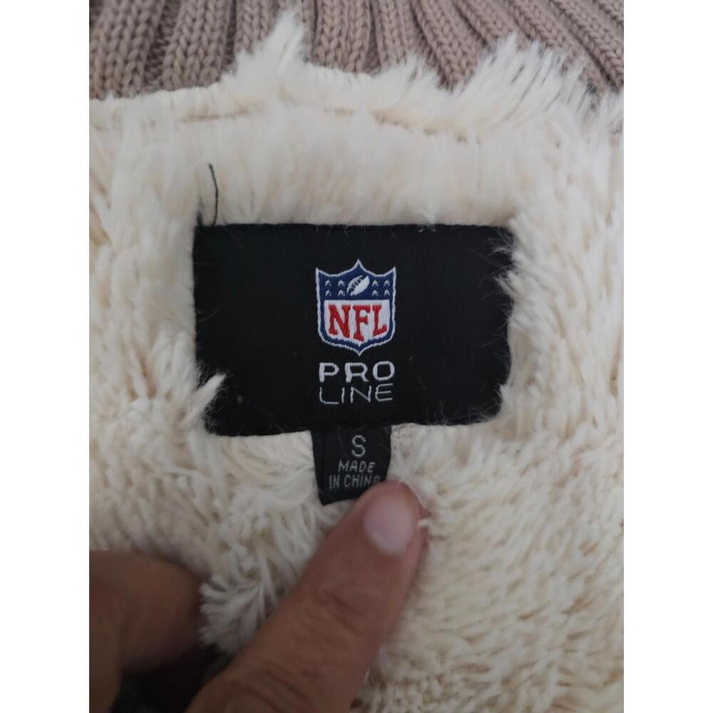 Women's New Orleans Saints Hooded Jacket Zip Up Heavy-Duty Size Small Football - Picture 7 of 14